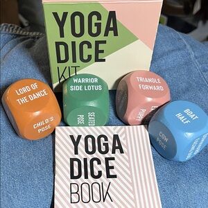 Yoga Dice Kit by Chronicle Books - Multicolor